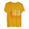 Angler Spruch Komm her Fischi Fischi Angeln T-Shirt