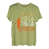 Angler Spruch Komm her Fischi Fischi Angeln T-Shirt