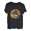 Retro Vintage Samurai Sinobi Kendo Kämpfer Japan Kampfkunst T-Shirt