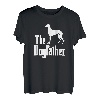 The Dogfather - lustiges Greyhound T-Shirt Hund Windhund T-Shirt