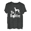 The Dogfather - lustiges Greyhound T-Shirt Hund Windhund T-Shirt