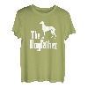 The Dogfather - lustiges Greyhound T-Shirt Hund Windhund T-Shirt