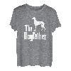 The Dogfather - lustiges Greyhound T-Shirt Hund Windhund T-Shirt