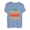 Herren Skifahrer Lustig Ski König Der Piste Skifahren T-Shirt