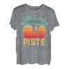 Herren Skifahrer Lustig Ski König Der Piste Skifahren T-Shirt