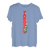 Weihnachten Krawatte Lustiges Schlips Geschenk Jungen Herren T-Shirt
