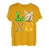 Love Baseball Ball & Fledermäuse Hasenohren Ostertag Jungen Kinder T-Shirt