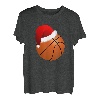 Weihnachten T-Shirt Basketball Sport Geschenk Damen Herren T-Shirt