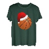 Weihnachten T-Shirt Basketball Sport Geschenk Damen Herren T-Shirt