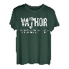 Vathor Fathor Vater Thor Cool Hammer Papa Wikinger T-Shirt