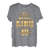 Herren 60. Geburtstag Geschenk Jahrgang 1960 Birthday King Krone T-Shirt