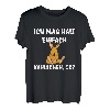 Ich mag halt einfach Kaninchen ok Hasen Spruch T-Shirt