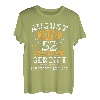 August 1970 Vintage 52 Geburtstag Geschenke Männer Frauen T-Shirt