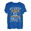 August 1970 Vintage 52 Geburtstag Geschenke Männer Frauen T-Shirt