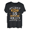 August 1963 Lustige Geschenke Zum 59 Geburtstag Mann Frau T-Shirt