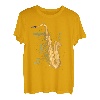 Saxophon T-Shirt Holzblasinstrument Musik Saxofon