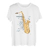 Saxophon T-Shirt Holzblasinstrument Musik Saxofon