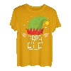Herren Papa Elf Partnerlook Familien Outfit Weihnachten T-Shirt