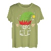 Herren Papa Elf Partnerlook Familien Outfit Weihnachten T-Shirt
