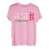 Herren Weihnachtsmann 2023 Weihnachten Schwangerschaft Ankündigung Xmas Pj New Dad T-Shirt