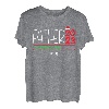 Herren Weihnachtsmann 2023 Weihnachten Schwangerschaft Ankündigung Xmas Pj New Dad T-Shirt