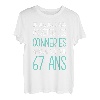 Geschenk zum Geburtstag 67. Geburtstag, originelle Idee, lustig, Mann und Frau T-Shirt
