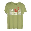 Lustiges Born To Be Muslim T-Shirt Stolzer Moslem Shirts