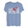 Lustiges Born To Be Muslim T-Shirt Stolzer Moslem Shirts