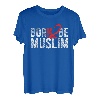 Lustiges Born To Be Muslim T-Shirt Stolzer Moslem Shirts