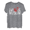 Lustiges Born To Be Muslim T-Shirt Stolzer Moslem Shirts