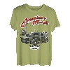 American Muscle Hotrod Pickup Oldtimer USA Bomber Pilot V8 T-Shirt