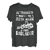 Herren Radlader Opa Papa Vater Vatertag Bagger Hausbau Lustig T-Shirt