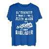 Herren Radlader Opa Papa Vater Vatertag Bagger Hausbau Lustig T-Shirt