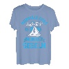Herren Opa Bingo Rentner Enkel | Segelboot Yacht Lustiges Segler T-Shirt