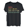 Herren Papa Mann Mythos Legende TShirt | Dad Vintage Geschenk Shirt T-Shirt