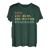 Herren Papa Mann Mythos Legende TShirt | Dad Vintage Geschenk Shirt T-Shirt
