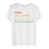 Herren Papa Mann Mythos Legende TShirt | Dad Vintage Geschenk Shirt T-Shirt