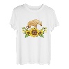 Hyena Sunflower Shirt Hyena Lover Geschenke T-Shirt