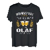 Olaf Vorname Geschenk-Idee Geburtstag Lustiger Spruch T-Shirt