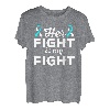Her Fight is My Fight Dysautonomie Awareness Bandage T-Shirt