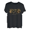 Peace Love Melanin Black Queen Afro Naturhaar Afrikanisch T-Shirt