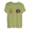 Peace Love Melanin Black Queen Afro Naturhaar Afrikanisch T-Shirt