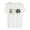 Peace Love Melanin Black Queen Afro Naturhaar Afrikanisch T-Shirt