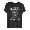 Böser Alter Mann Totenschädel Männer Herren Camouflage T-Shirt