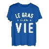 Le Gras C'est la Vie Lustiges Geschenk Humor Geburtstag T-Shirt