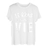 Le Gras C'est la Vie Lustiges Geschenk Humor Geburtstag T-Shirt