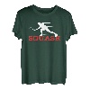 Squash Athleten Schlägerei Ball Spiel Sport Team Coach T-Shirt