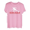 Squash Athleten Schlägerei Ball Spiel Sport Team Coach T-Shirt