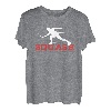 Squash Athleten Schlägerei Ball Spiel Sport Team Coach T-Shirt