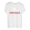 Squash Athleten Schlägerei Ball Spiel Sport Team Coach T-Shirt